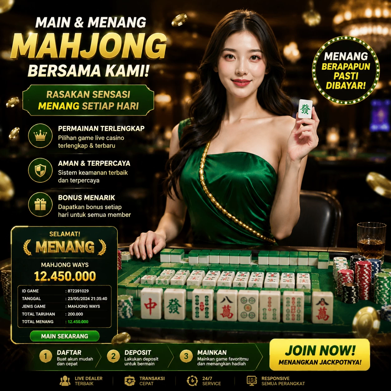 Yang berubah di donorwin: bookmark, e-wallet, turnover